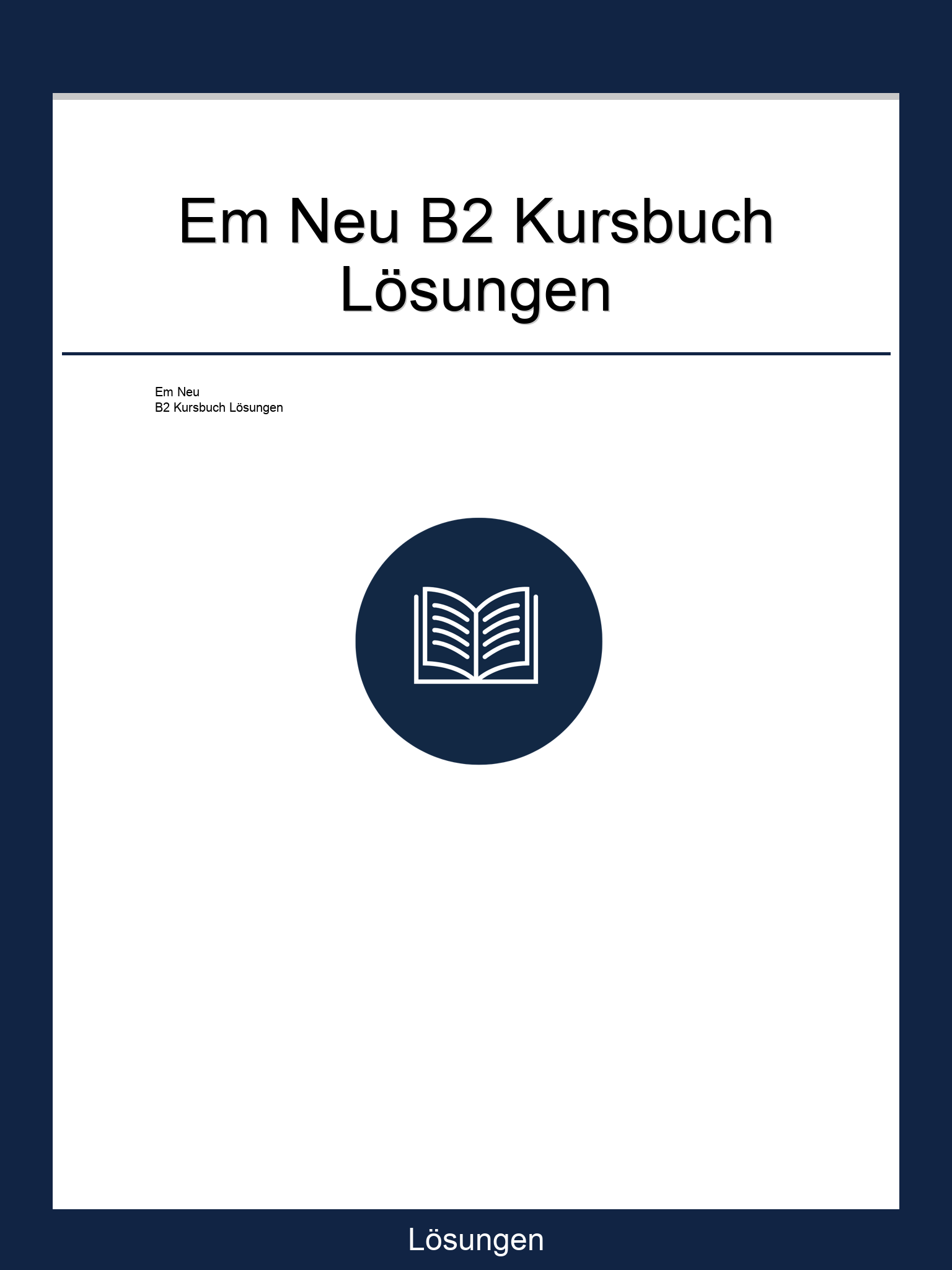 Em Neu B2 Kursbuch Lösungen